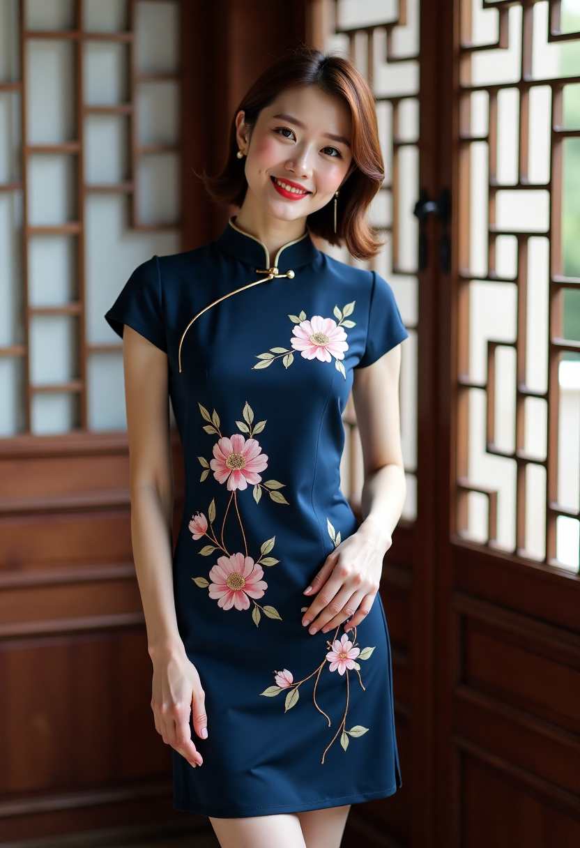 导演监视器中的父子同框画面