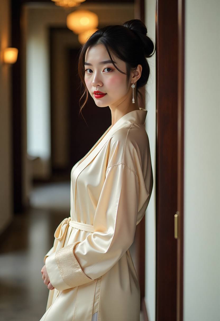 父子在录音棚对话的剧情片段